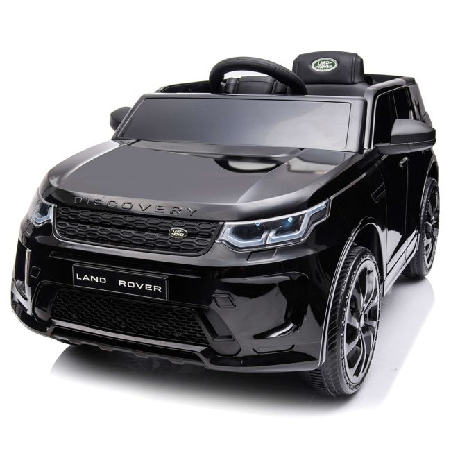 Masinuta electrica Chipolino SUV Land Rover Discovery cu scaun din piele si roti EVA black