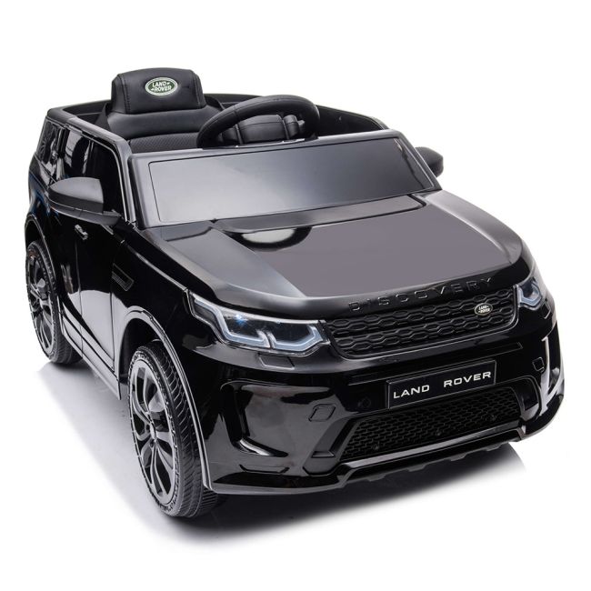 Masinuta electrica Chipolino SUV Land Rover Discovery cu scaun din piele si roti EVA black