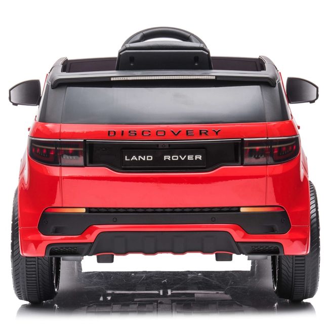 Masinuta electrica Chipolino SUV Land Rover Discovery cu scaun din piele si roti EVA red