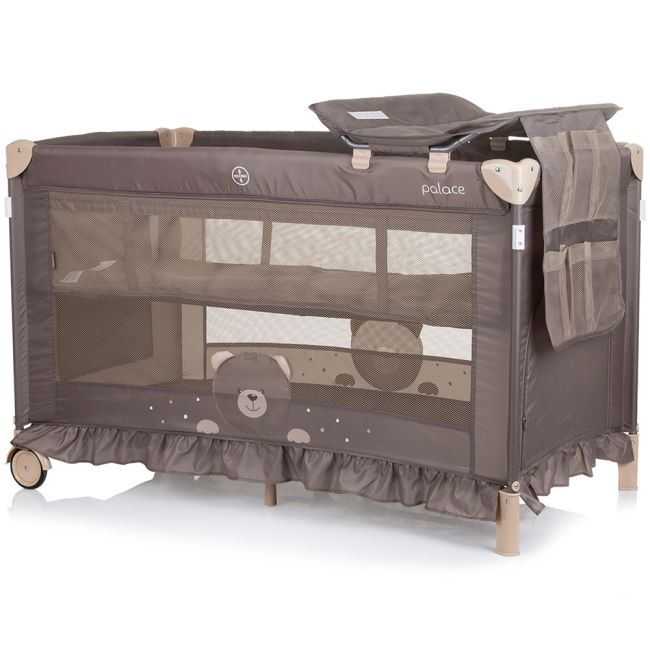 Patut pliabil Chipolino Palace Bear beige