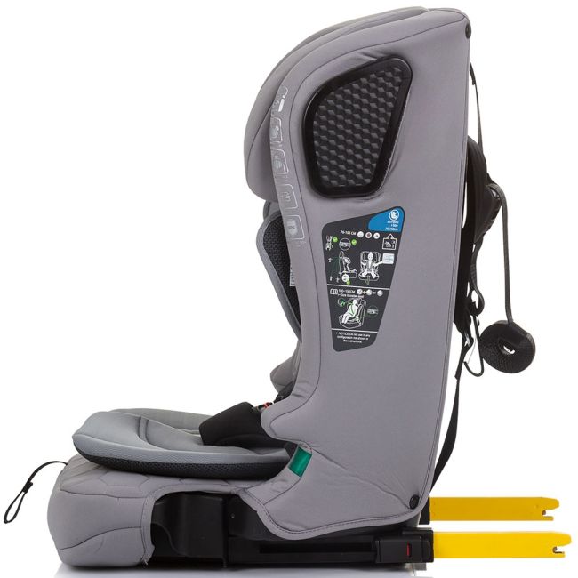 Scaun auto Chipolino Lux X I-Size 76-150 cm cu sistem Isofix granite