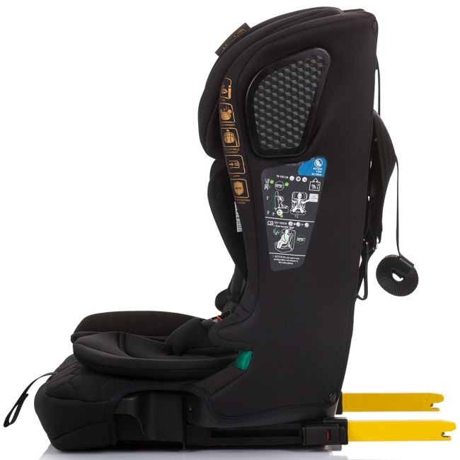 Scaun auto Chipolino Lux X I-Size 76-150 cm cu sistem Isofix obsidian
