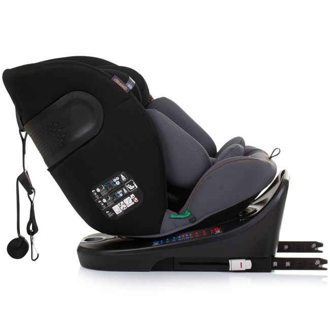 Scaun auto Chipolino Motion I-Size 40-150 cm obsidian cu sistem Isofix