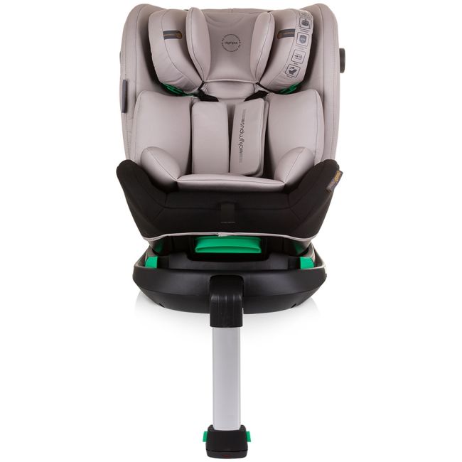 Scaun auto Chipolino Olympus I-Size 40-150 cm macadamia cu sistem Isofix