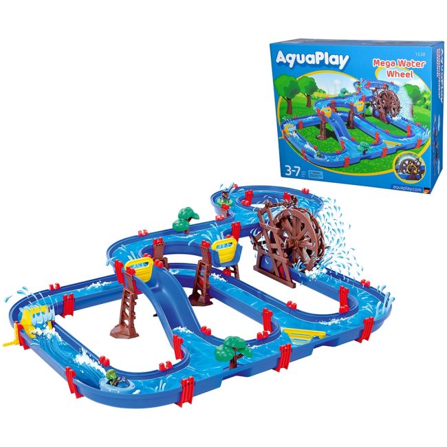 Set de joaca cu apa AquaPlay Mega Water Wheel