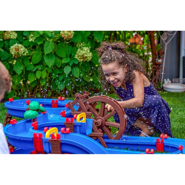Set de joaca cu apa AquaPlay Mega Water Wheel