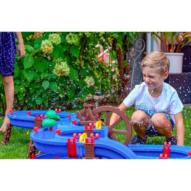 Set de joaca cu apa AquaPlay Mega Water Wheel