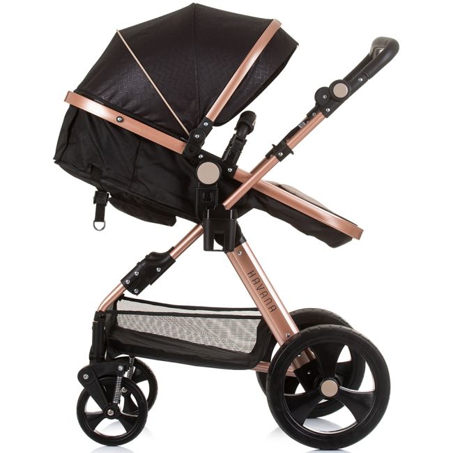 Carucior Chipolino Havana 2 in 1 obsidian gold