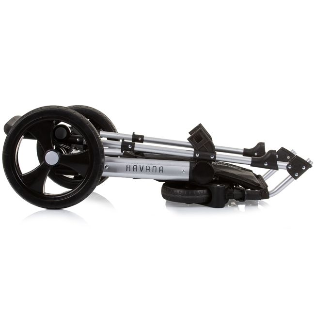 Carucior Chipolino Havana 2 in 1 obsidian silver