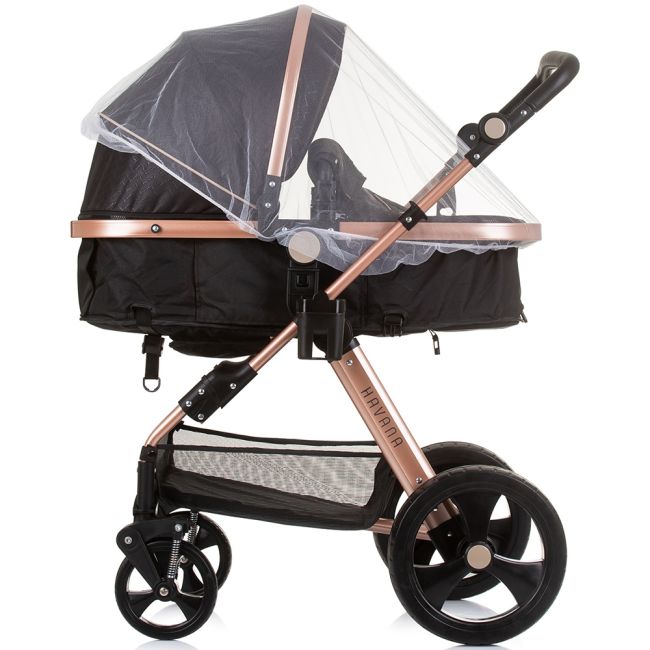 Carucior Chipolino Havana 3 in 1 obsidian gold