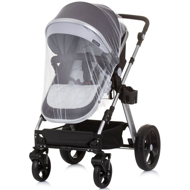 Carucior Chipolino Havana 3 in 1 obsidian silver