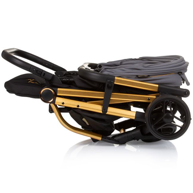 Carucior Chipolino Twister granite cu sezut rotativ