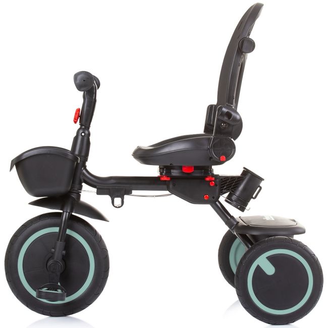 Tricicleta pliabila Chipolino Quick Fold cu sezut reversibil aloe
