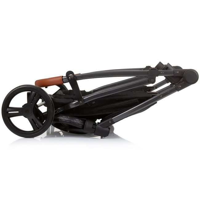 Carucior gemeni Chipolino Duo Smart 2 in 1 silver grey