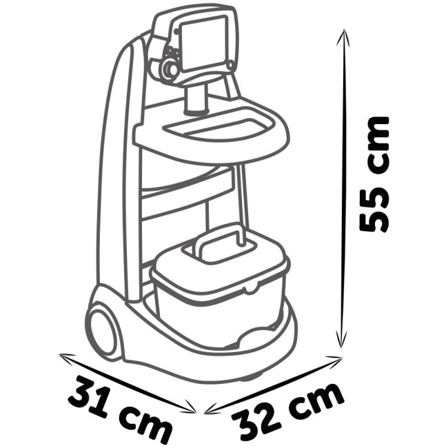 Jucarie Smoby Set doctor cu carucior si accesorii