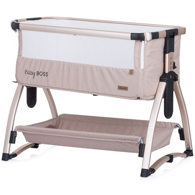 Patut Co-Sleeper Chipolino Baby Boss humus