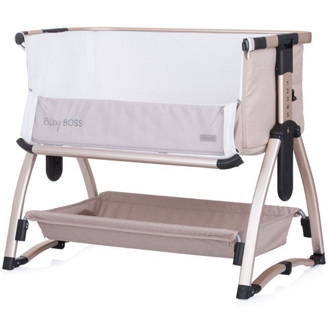 Patut Co-Sleeper Chipolino Baby Boss humus