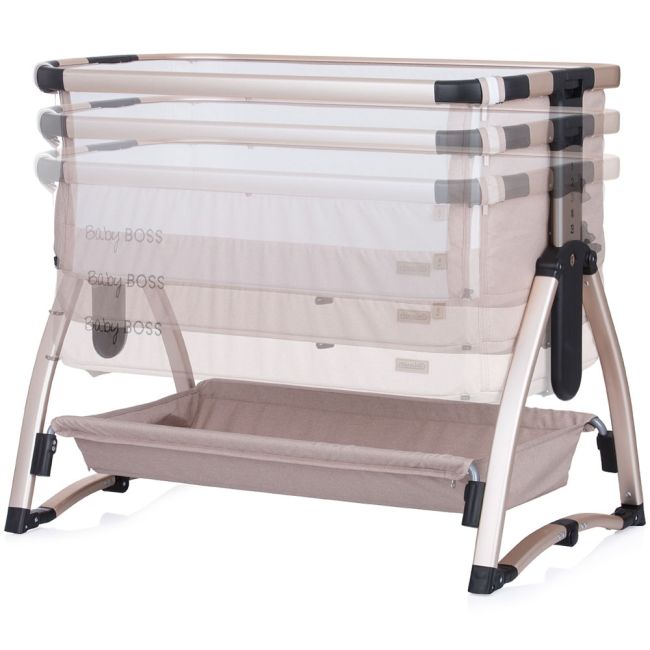 Patut Co-Sleeper Chipolino Baby Boss humus