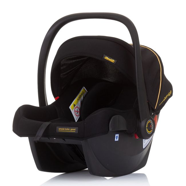 Carucior Chipolino Elite 3 in 1 ebony