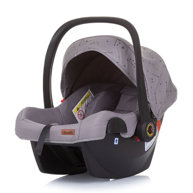 Carucior gemeni Chipolino Duo Smart 3 in 1 graphite