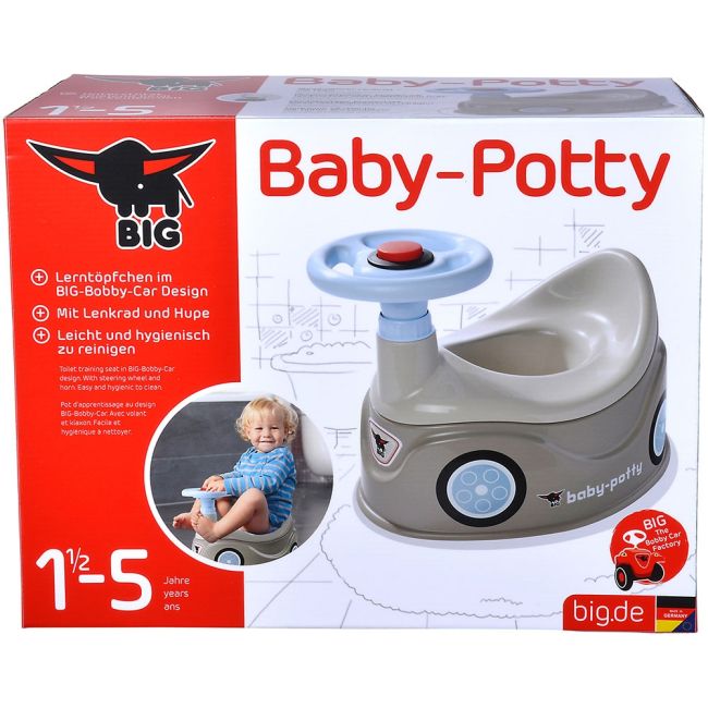Olita educativa pentru copii Big Baby Potty grey