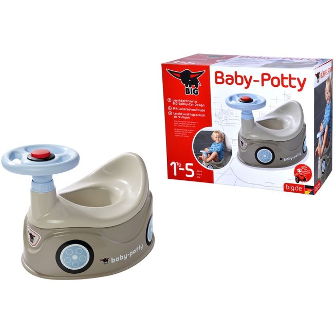 Olita educativa pentru copii Big Baby Potty grey