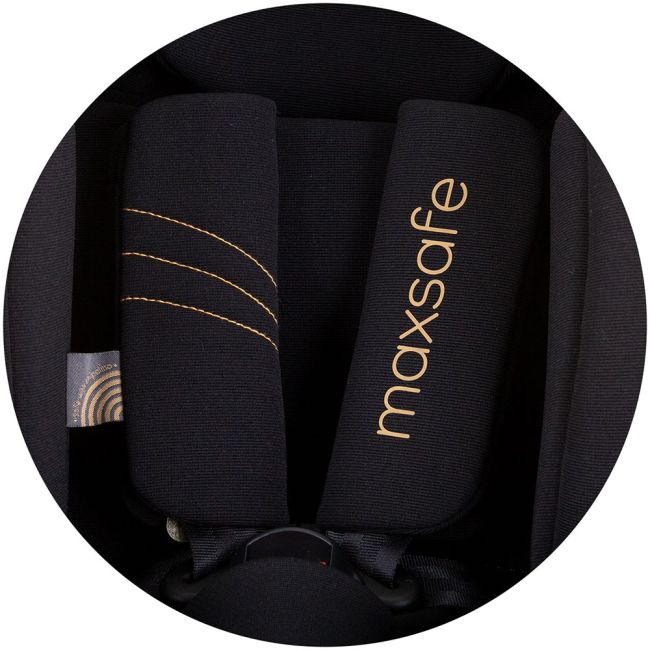 Scaun auto Chipolino Max Safe I-Size 40-150 cm ebony cu sistem Isofix