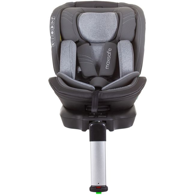 Scaun auto Chipolino Max Safe I-Size 40-150 cm graphite cu sistem Isofix