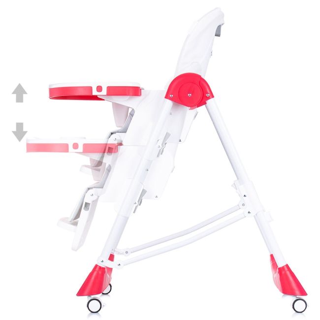 Scaun de masa Chipolino Bambino poppy