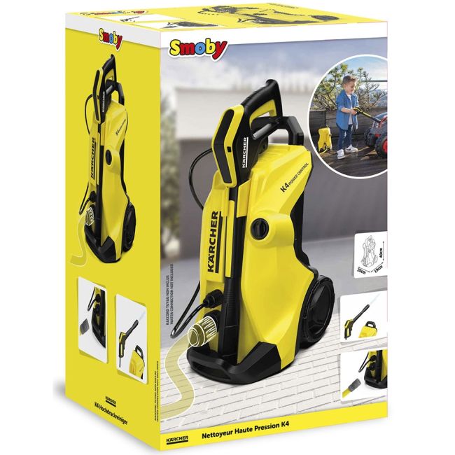 Jucarie Smoby Aparat de spalat cu presiune Karcher Trolley K4