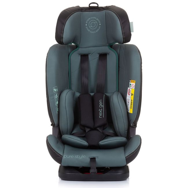 Scaun auto Chipolino Next Gen I-Size 40-150 cm aloe cu sistem Isofix