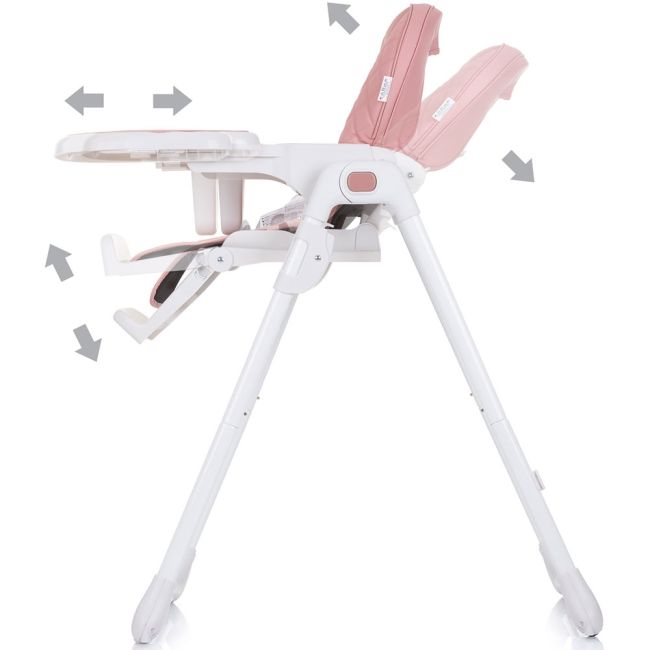 Scaun de masa Chipolino Eat Up rose water