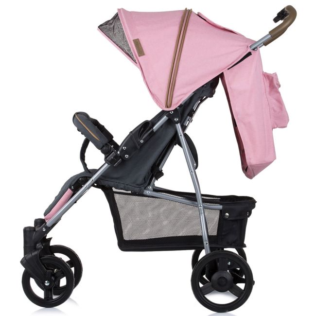Carucior sport Chipolino Mixie blush cu husa picioare