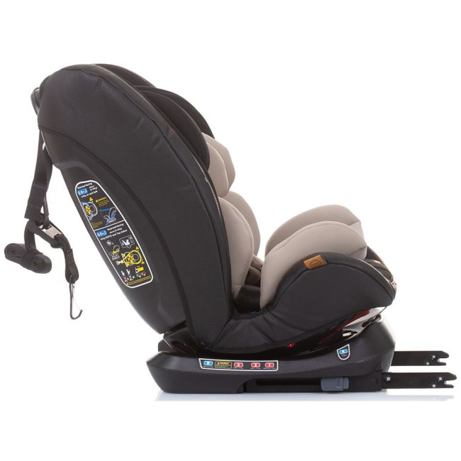 Scaun auto Chipolino Techno 0-36 kg sand cu sistem Isofix