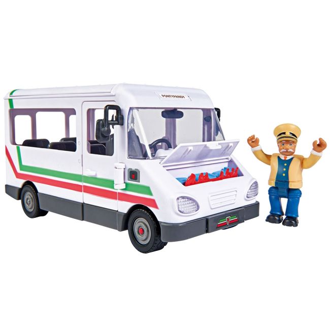 Autobuz Simba Fireman Sam Trevors Bus cu figurina si accesorii