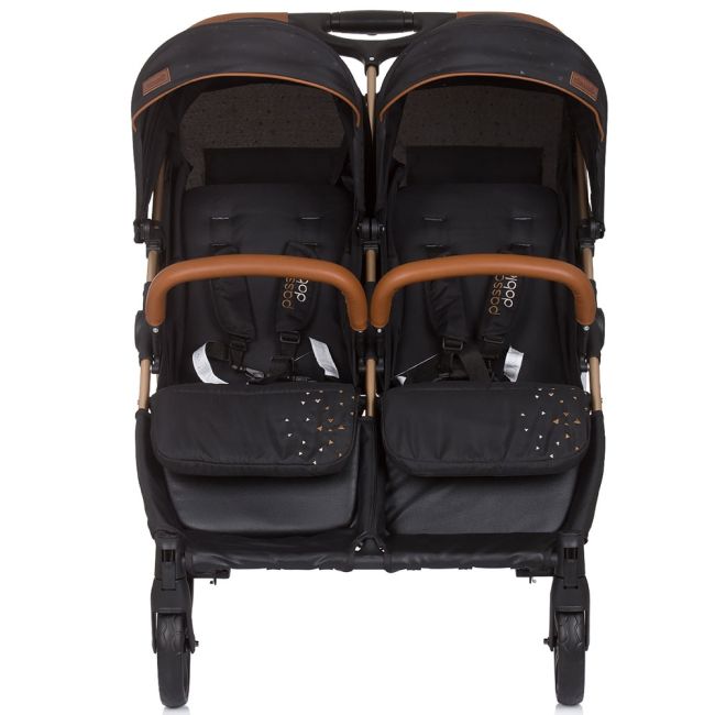 Carucior gemeni Chipolino Passo Doble raven