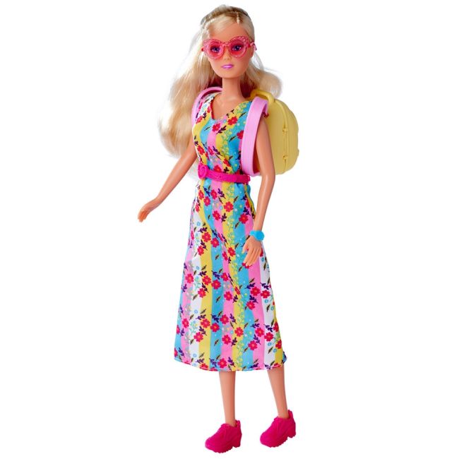 Papusa Simba Steffi Love Go Go Puppy 29 cm cu figurina si accesorii