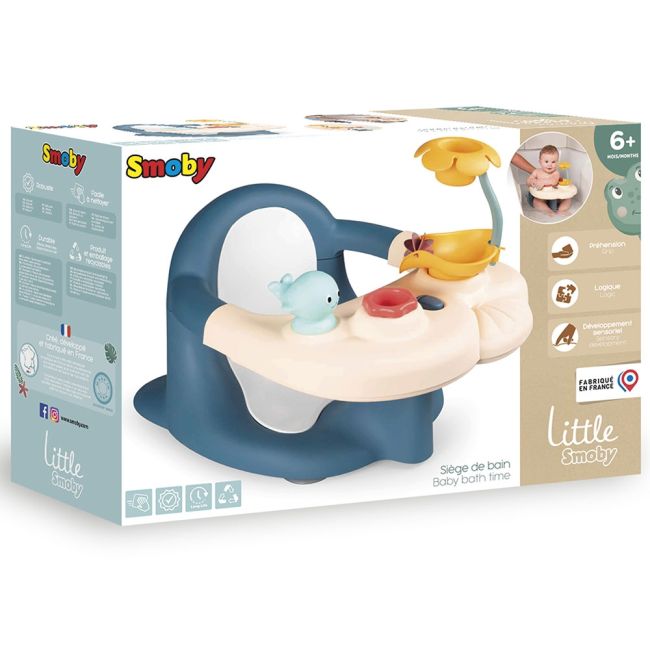 Scaun de baie Smoby Baby Bath Time albastru