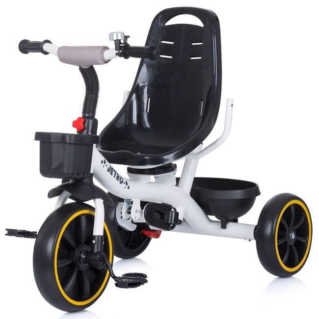 Tricicleta cu copertina si sezut reversibil Chipolino Jetro humus