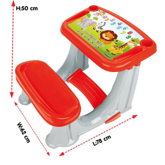 Banca scolara Pilsan Smart red