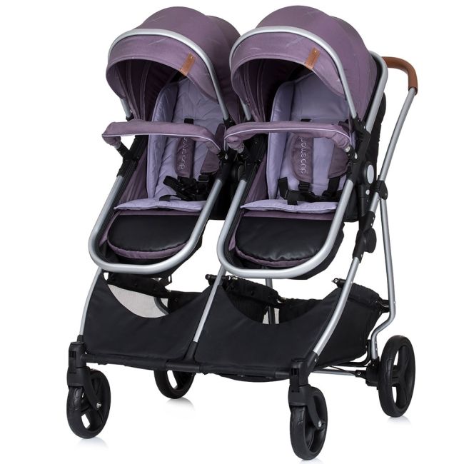 Carucior gemeni Chipolino Duo Smart 2 in 1 lilac
