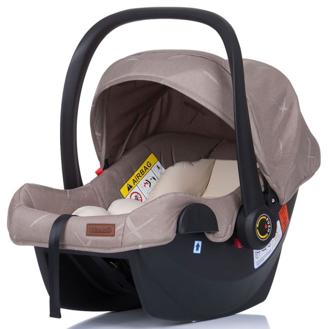 Carucior gemeni Chipolino Duo Smart 3 in 1 humus