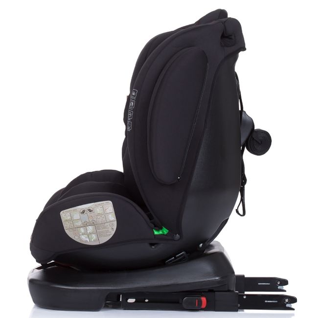 Scaun auto Chipolino 4Kid 0-36 kg raven I-Size 40-150 cm cu sistem Isofix