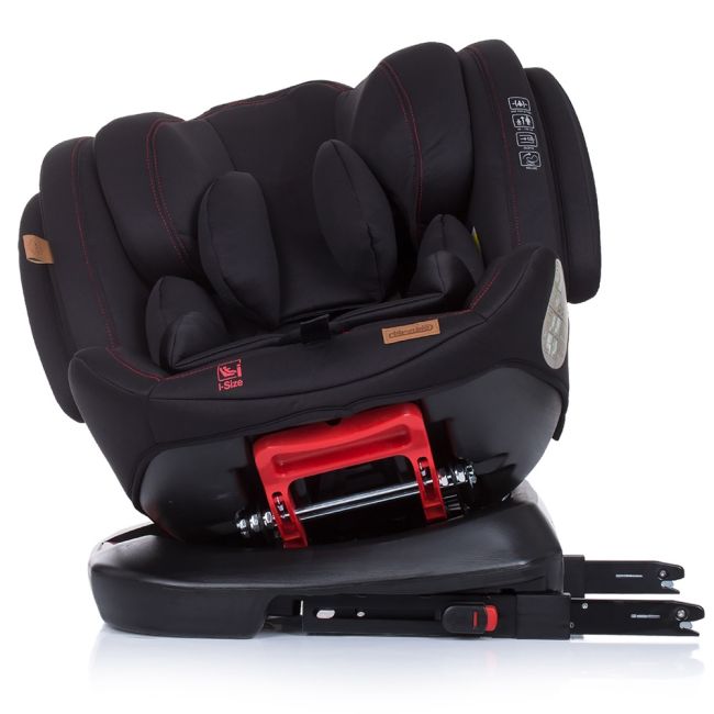 Scaun auto Chipolino 4Kid 0-36 kg raven I-Size 40-150 cm cu sistem Isofix