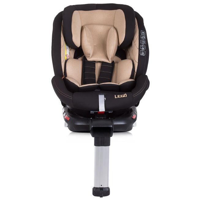 Scaun auto Chipolino Lego 0-36 kg humus cu sistem Isofix