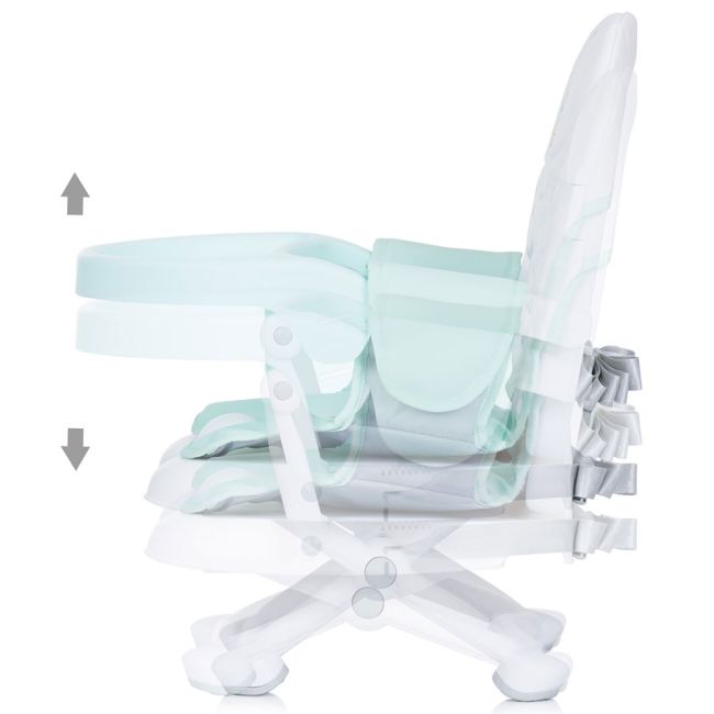 Inaltator scaun de masa Chipolino Lollipop avocado