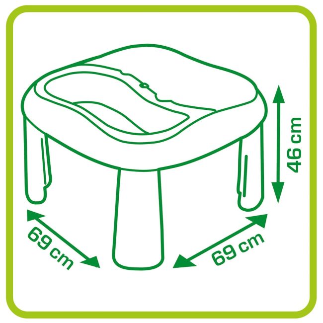 Masa de joaca Smoby Water and Sand 2 in 1