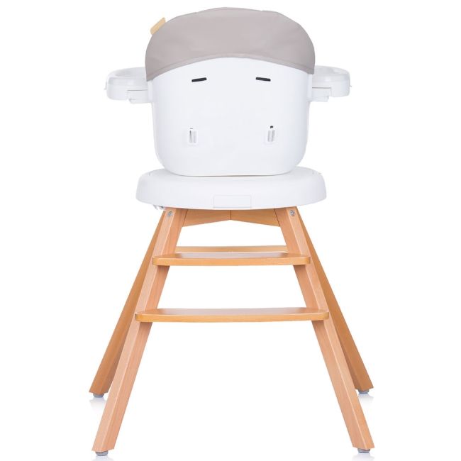 Scaun de masa cu sezut rotativ Chipolino Rotto 3 in 1 humus