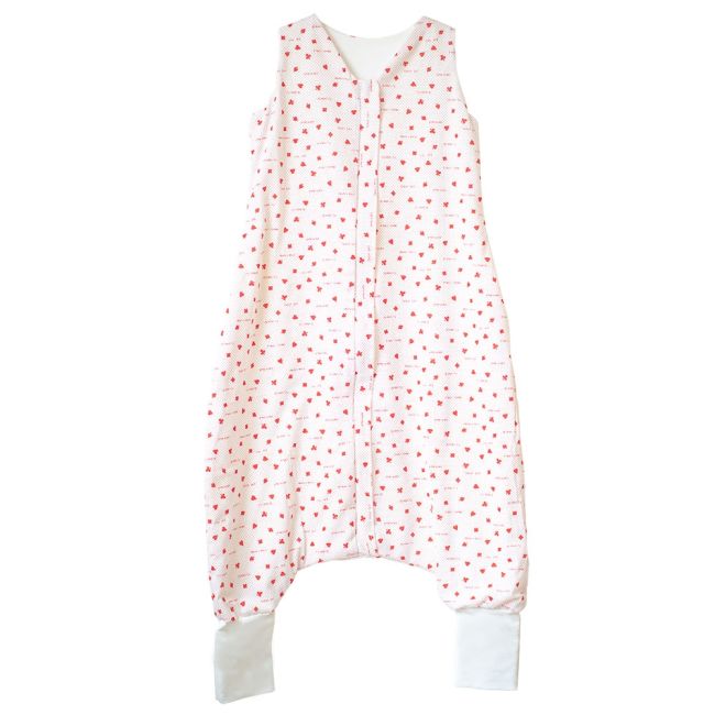 Sac de dormit cu picioare Hubners Fairies 4-5 ani Lucky alb