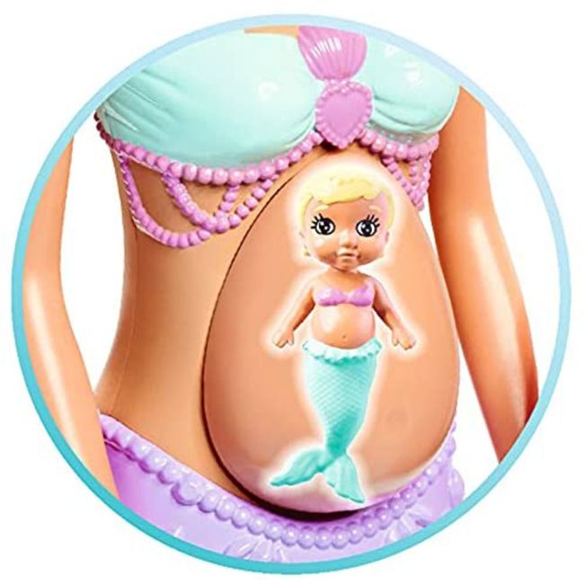 Set Simba Steffi Love Mermaid Family papusa Steffy 29 cm, papusa Kevin 29 cm si accesorii